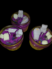 Purple confetti